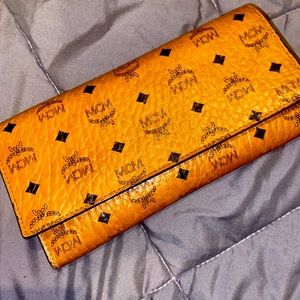 Lightly used MCM Wallet